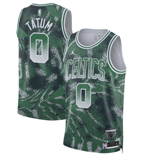 Boston Celtics Jayson Tatum Nike Unisex 2025 Select Series Swingman Player Jersey - Green