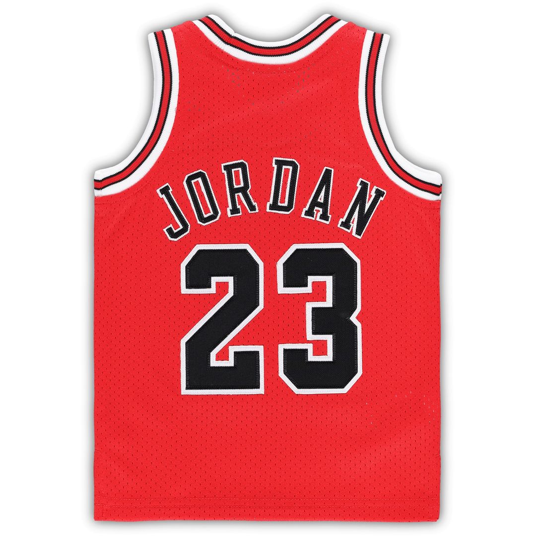 Chicago Bulls Michael Jordan Mitchell & Ness Infant 1996/97 Hardwood Classics Authentic Jersey - Black