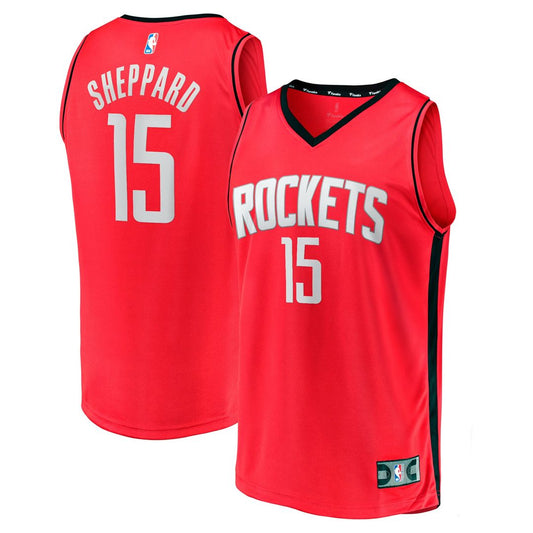 Houston Rockets Reed Sheppard Fanatics 2024 NBA Draft Fast Break Player Jersey - Icon Edition - Red