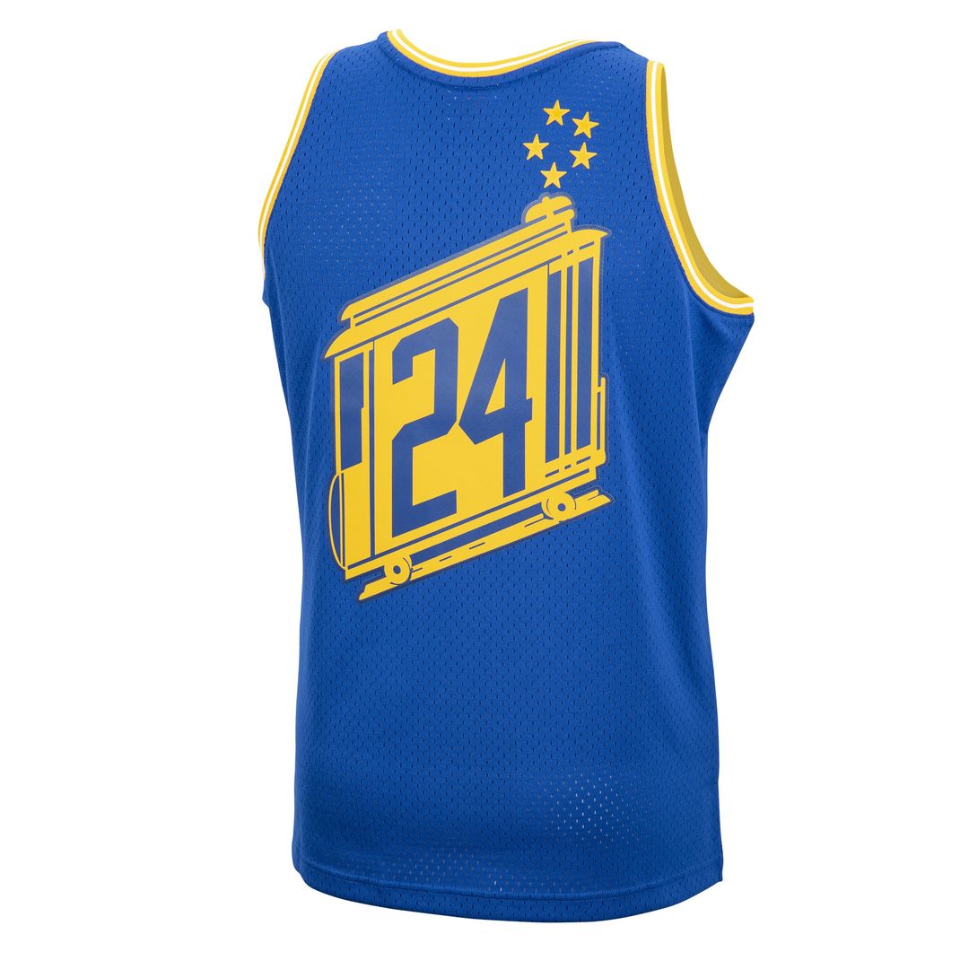 Golden State Warriors Rick Barry Mitchell & Ness 1966/67 Hardwood Classics Swingman Jersey - Royal