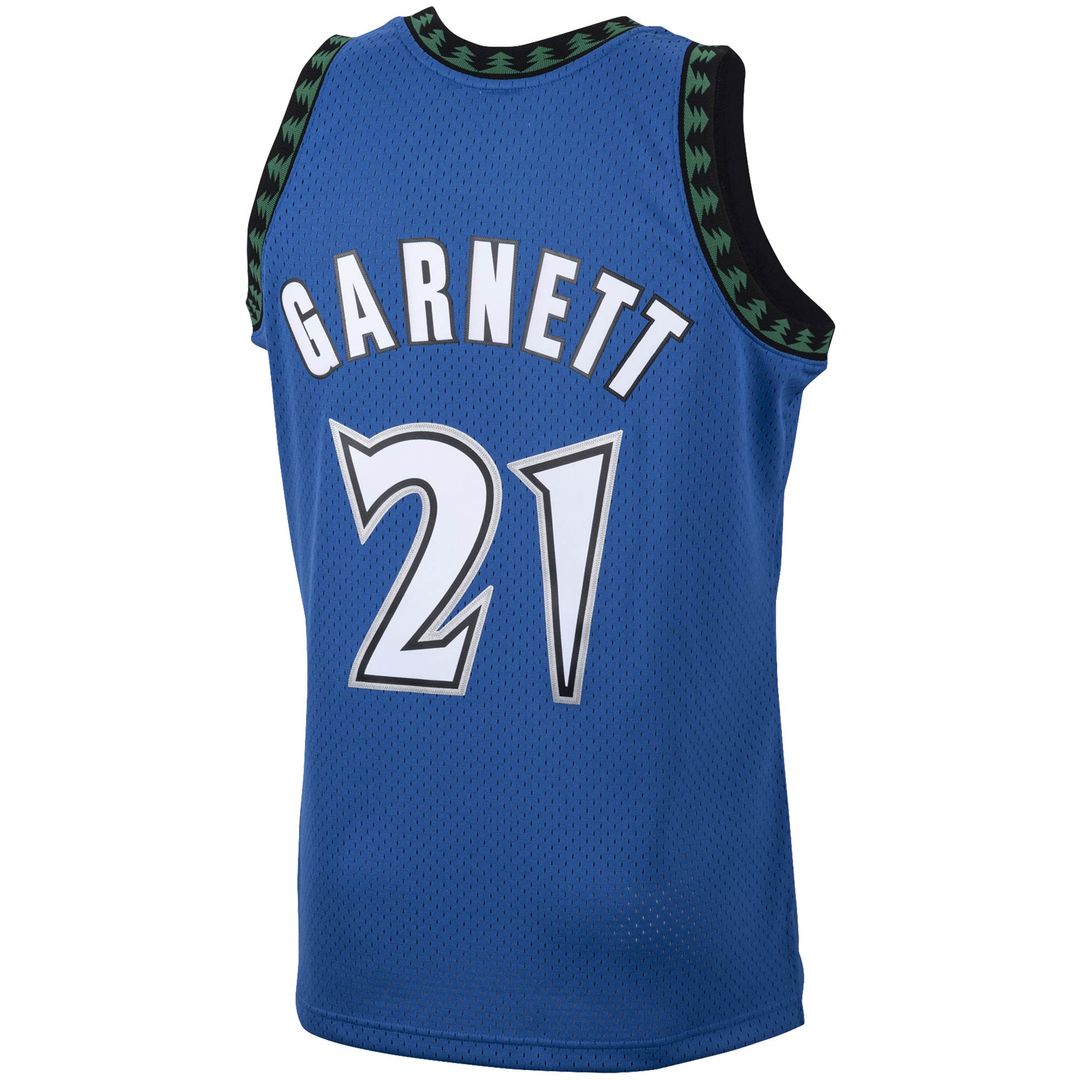 Minnesota Timberwolves Kevin Garnett Mitchell & Ness 2003/04 Hardwood Classics Swingman Jersey - Blue