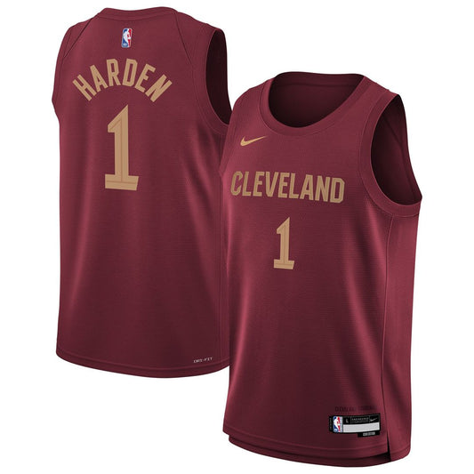 Cleveland Cavaliers James Harden Nike Youth Swingman Jersey - Icon Edition - Wine