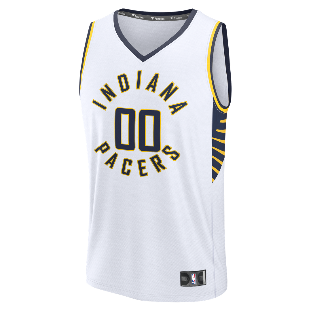 Indiana Pacers Fanatics Fast Break Custom Jersey - Icon Edition - White