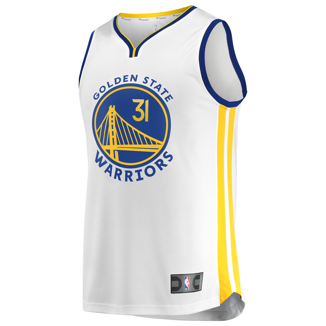 Golden State Warriors Seth Curry Fanatics Fast Break Replica Jersey - White - Association Edition