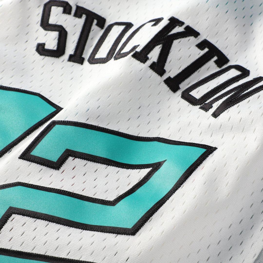 John Stockton 1996 NBA All - Star Game Mitchell & Ness Youth Hardwood Classics Swingman Jersey - White