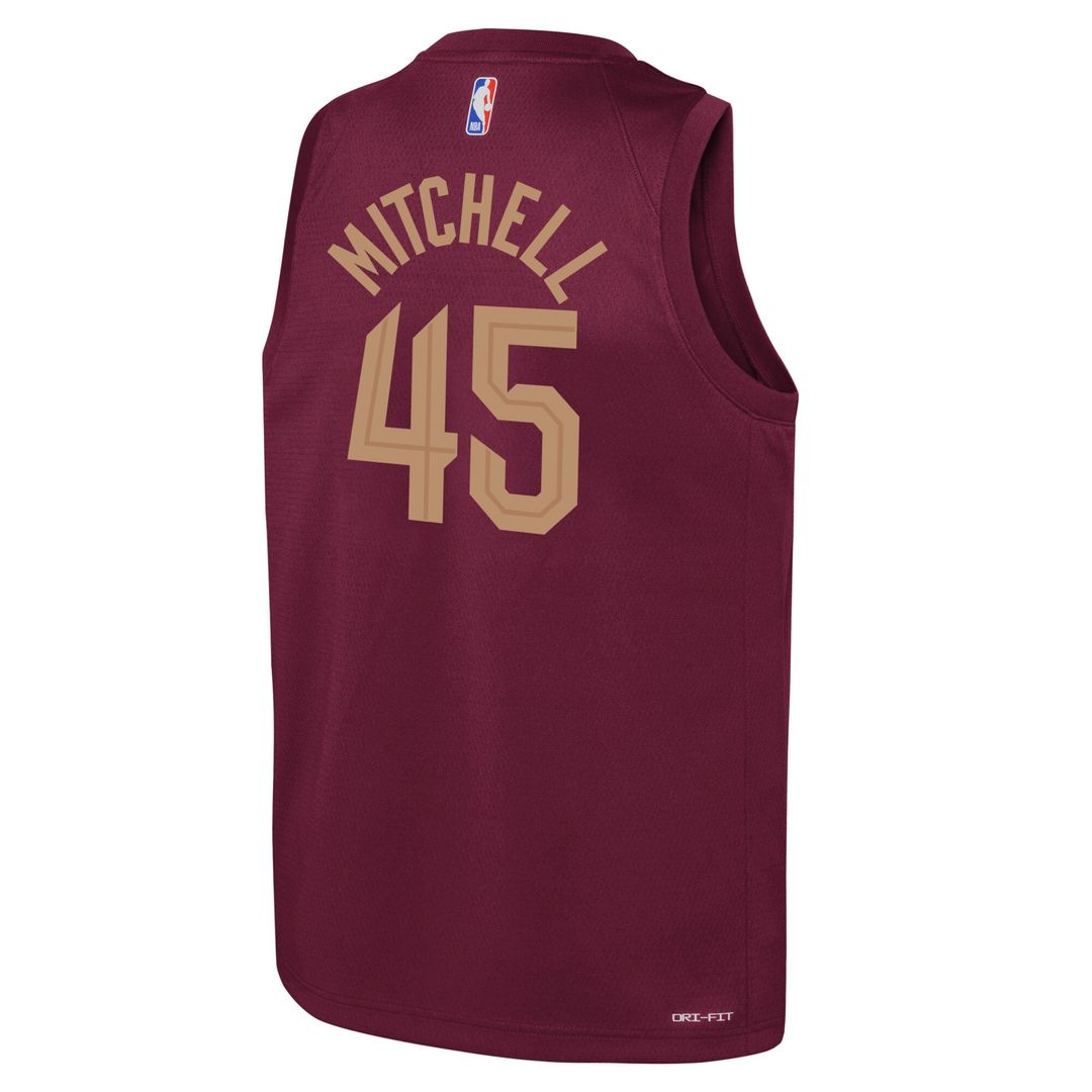 Cleveland Cavaliers Donovan Mitchell Nike Youth Swingman Jersey - Icon Edition - Wine