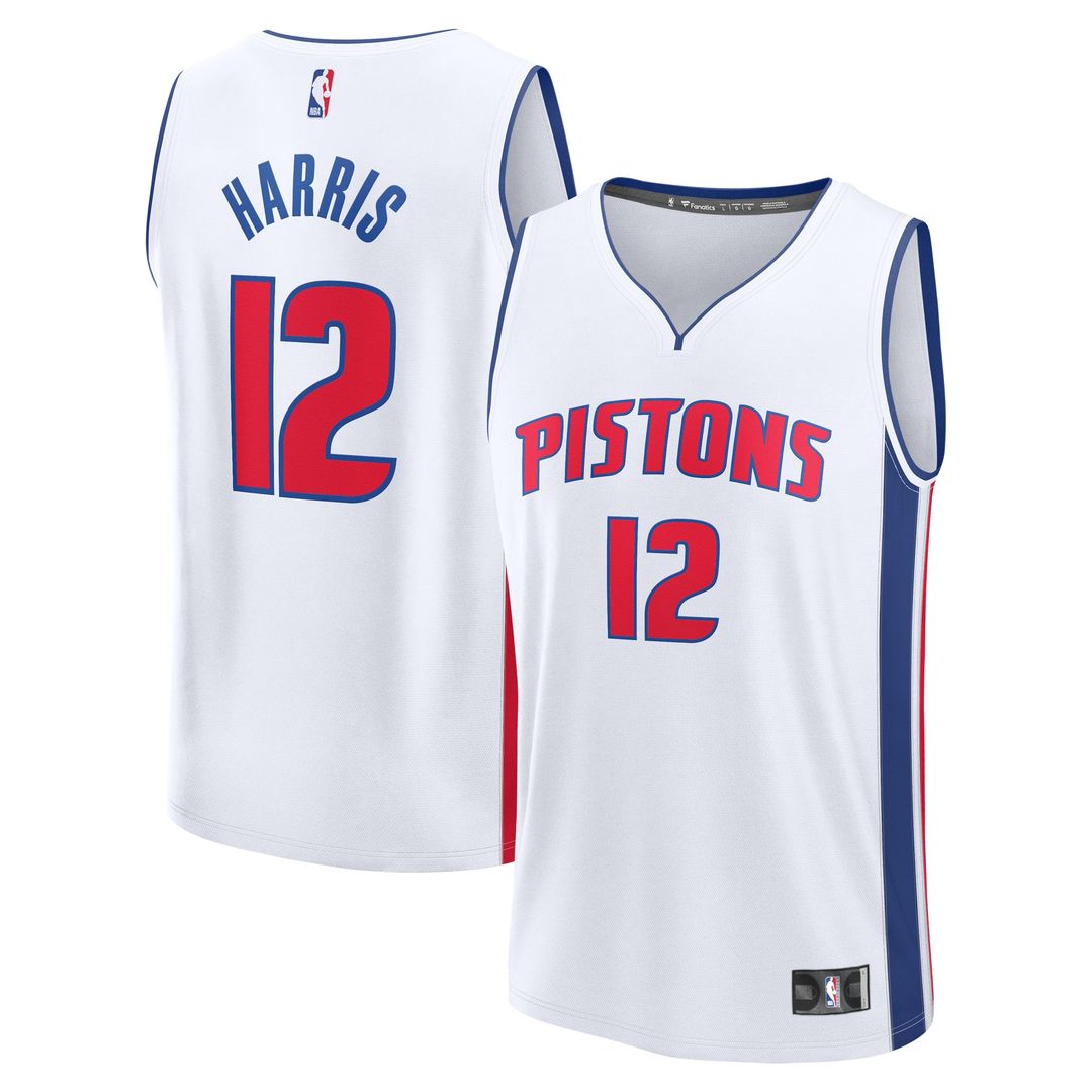 Detroit Pistons Tobias Harris Fanatics Fast Break Replica Player Jersey - Association Edition - White