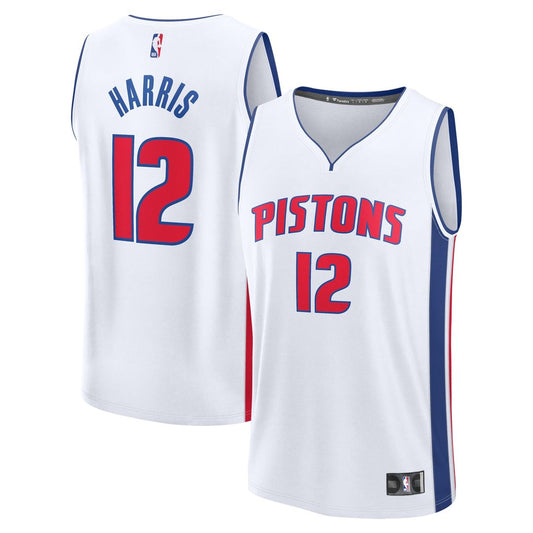 Detroit Pistons Tobias Harris Fanatics Fast Break Replica Player Jersey - Association Edition - White