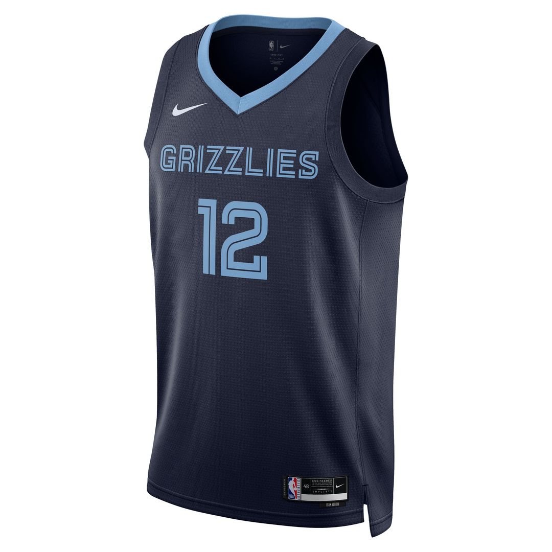 Memphis Grizzlies Ja Morant Nike Unisex Swingman Jersey - Icon Edition - Navy