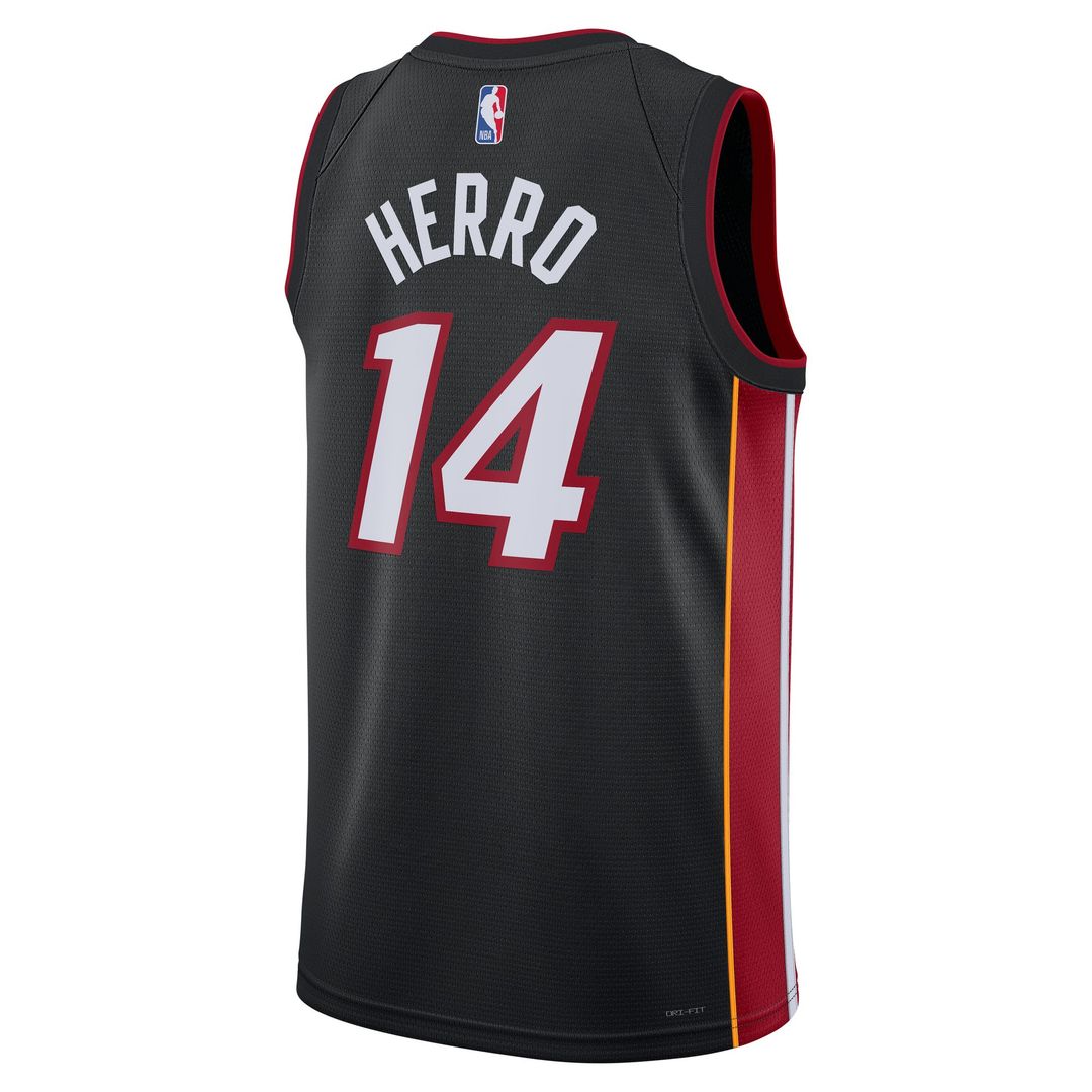 Miami Heat Tyler Herro Nike Unisex Swingman Jersey - Icon Edition - Black
