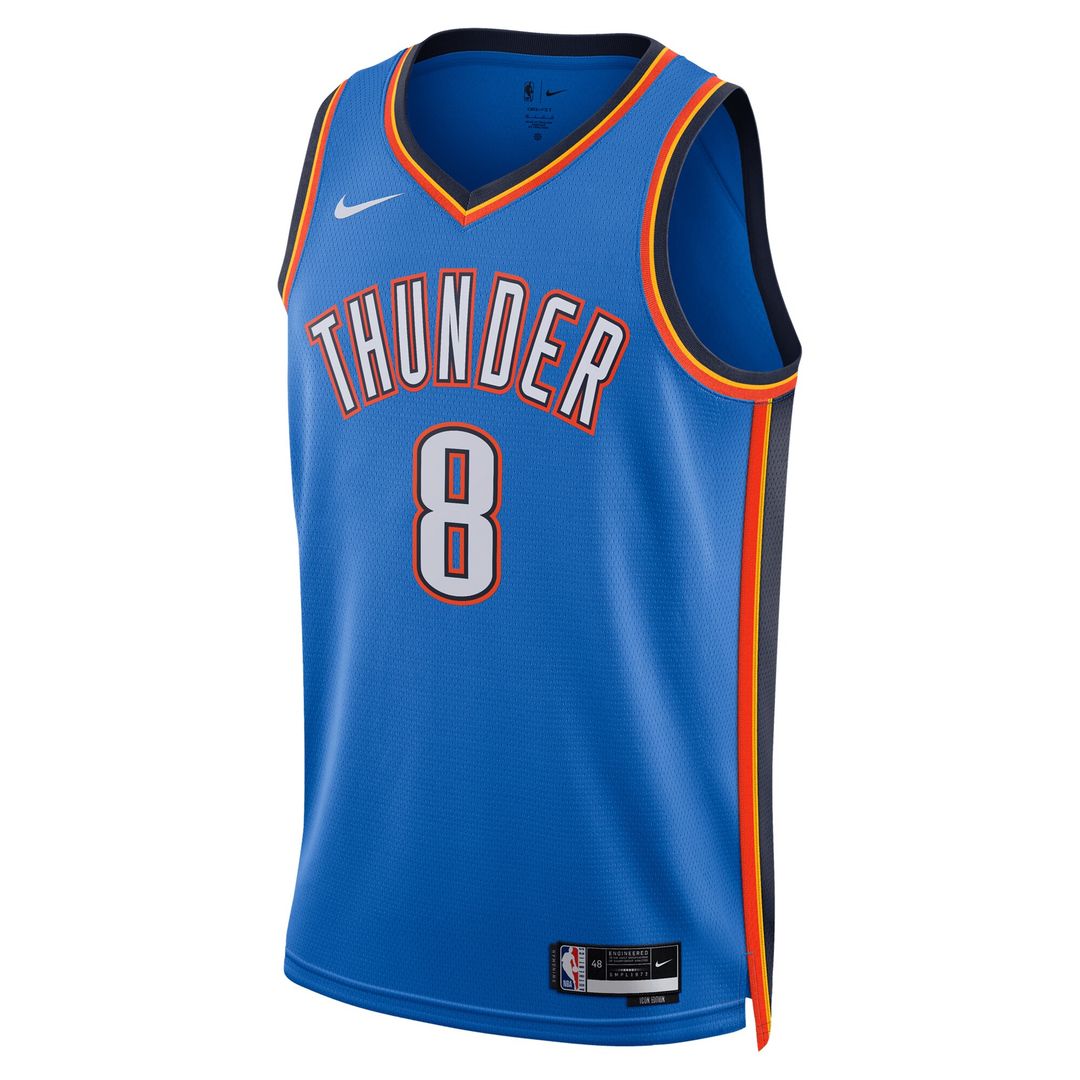 Oklahoma City Thunder Jalen Williams Nike Unisex Swingman Replica Jersey - Icon Edition - Blue
